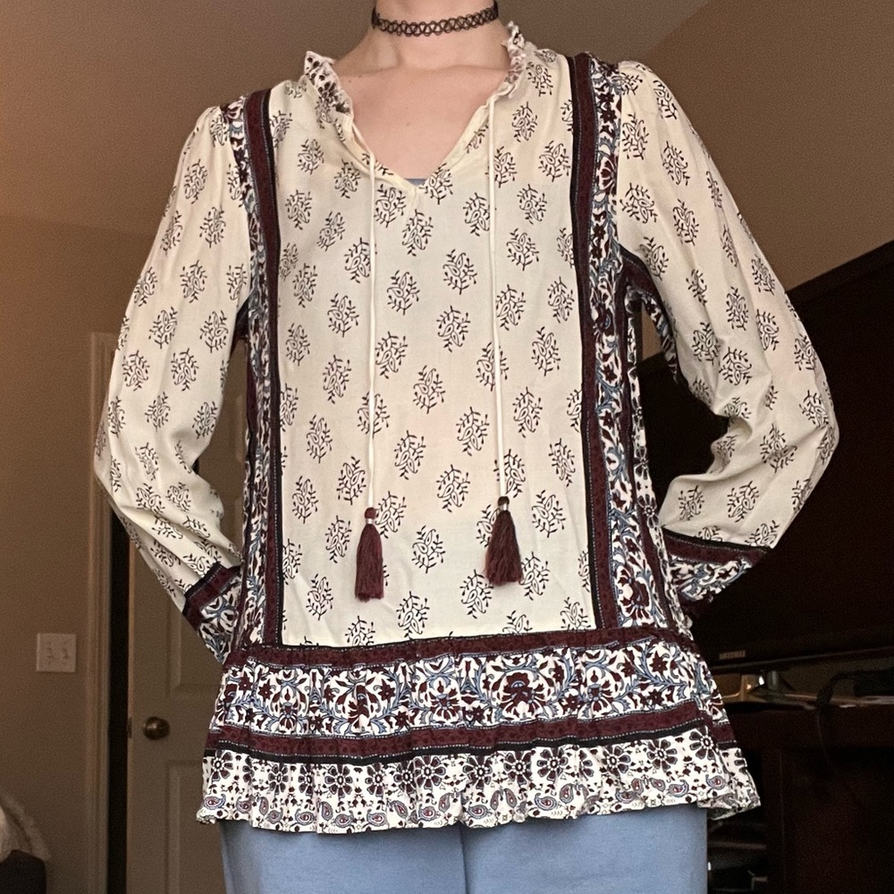💞 Flowy Blouse